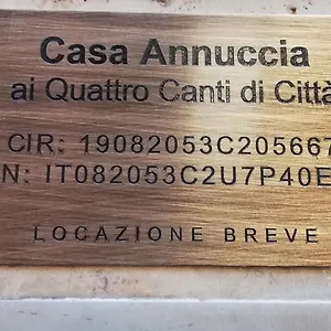 Casa Annuccia Ai Quattro Canti Di Appartement